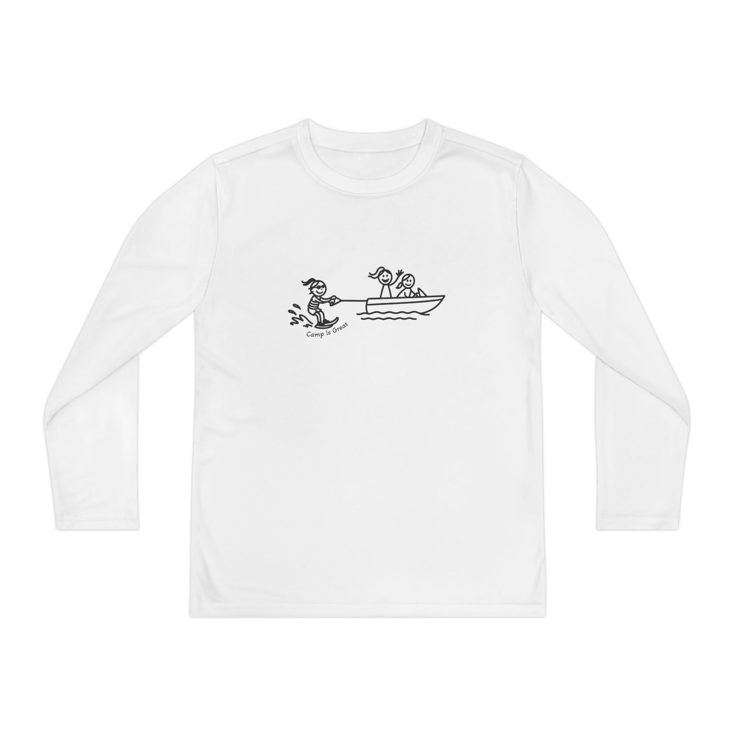 Youth Long Sleeve Competitor Tee Waterski