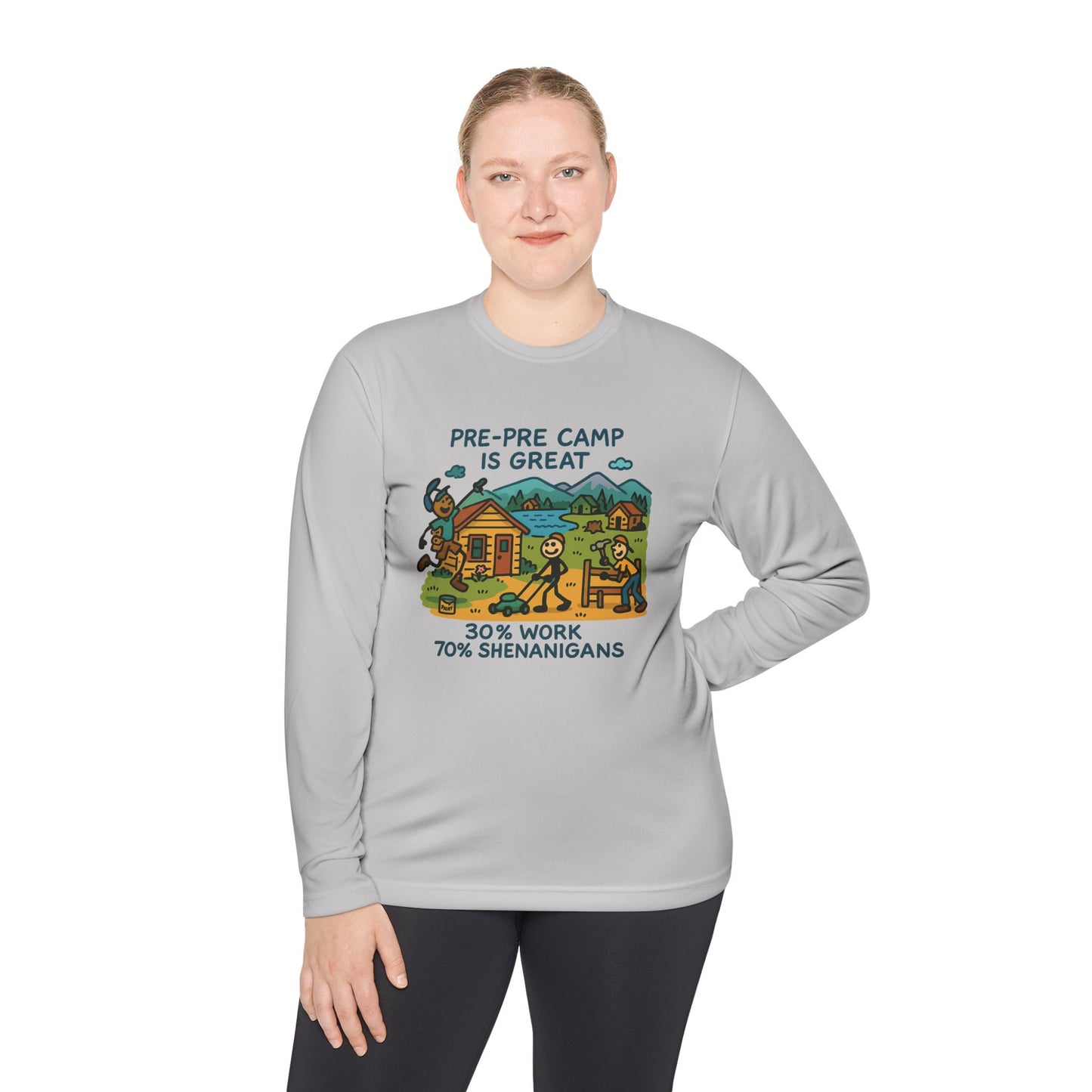 Unisex Lightweight Long Sleeve Tee Pre-Pre-Camp