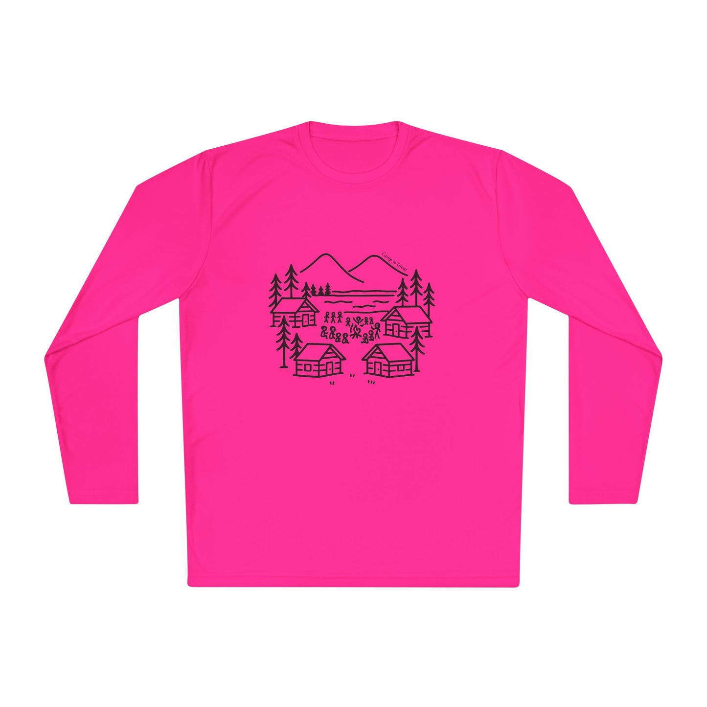 Unisex Lightweight Long Sleeve Tee Landscape