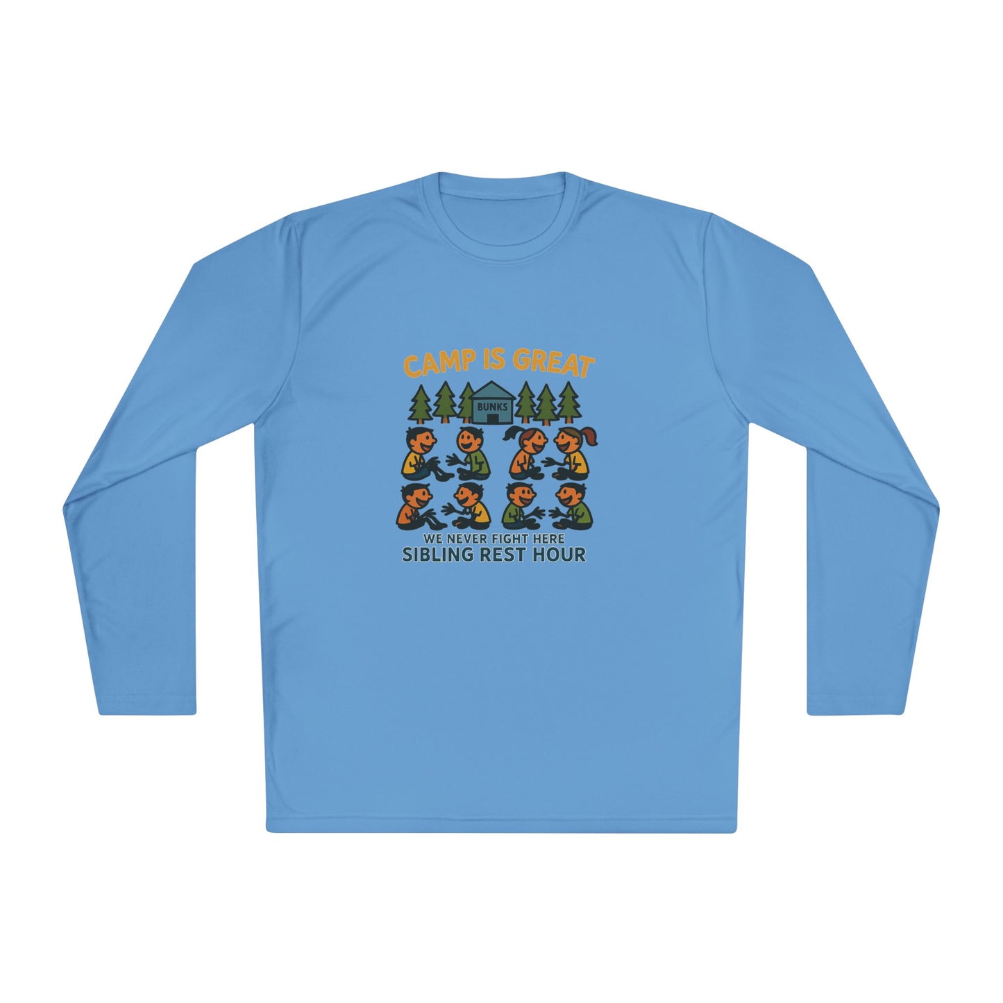 Unisex Lightweight Long Sleeve Tee Sibling Rest Hour