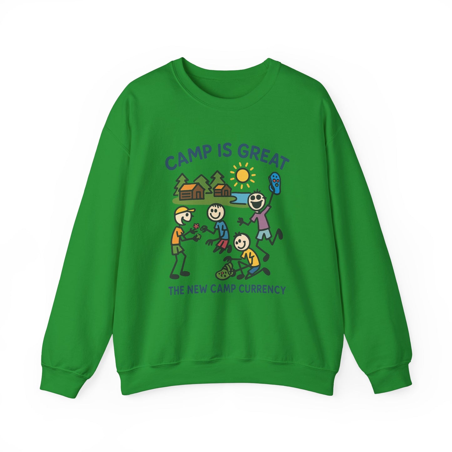 Unisex Heavy Blend™ Crewneck Sweatshirt Shoe Charms