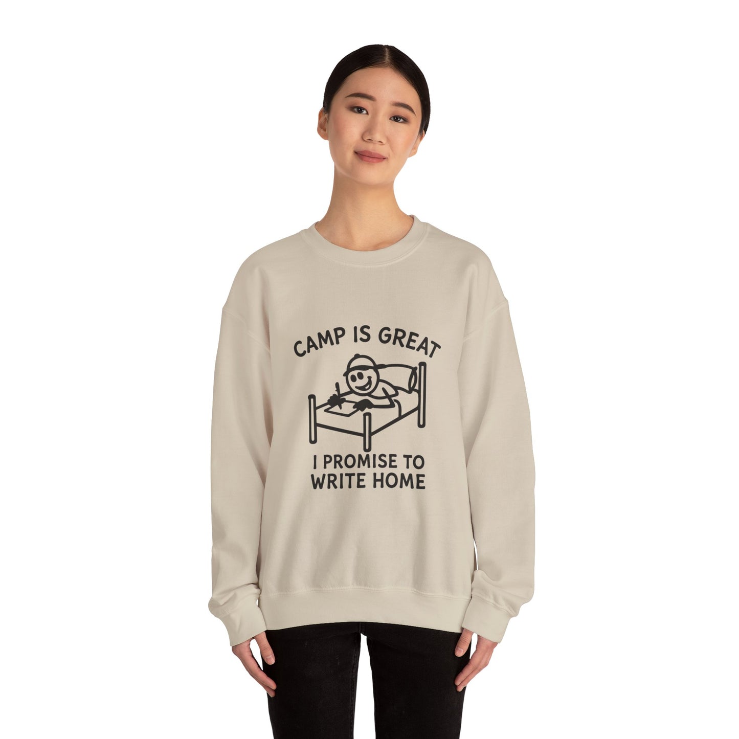 Unisex Heavy Blend™ Crewneck Sweatshirt Write Home