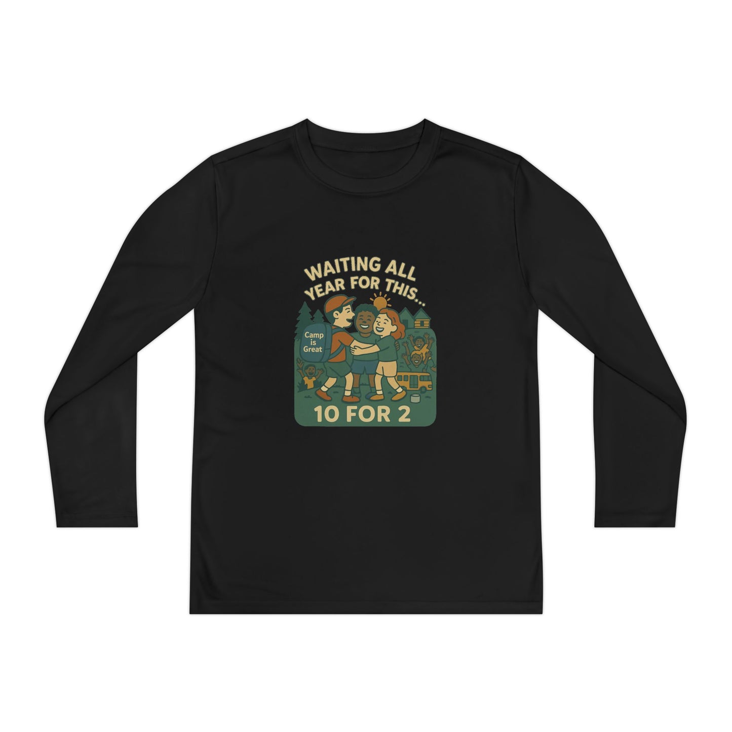 Youth Long Sleeve Competitor Tee Opening Day