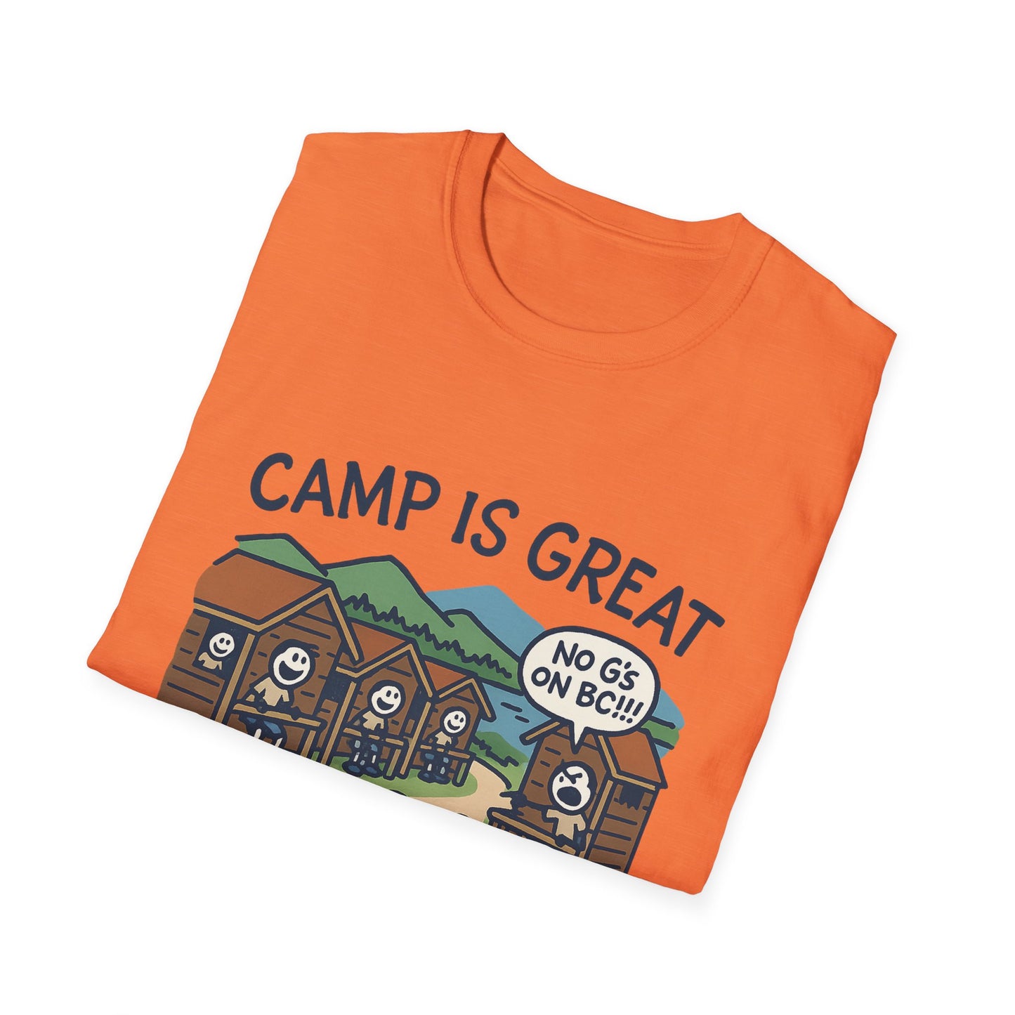 Unisex Softstyle T-Shirt No G's on BC