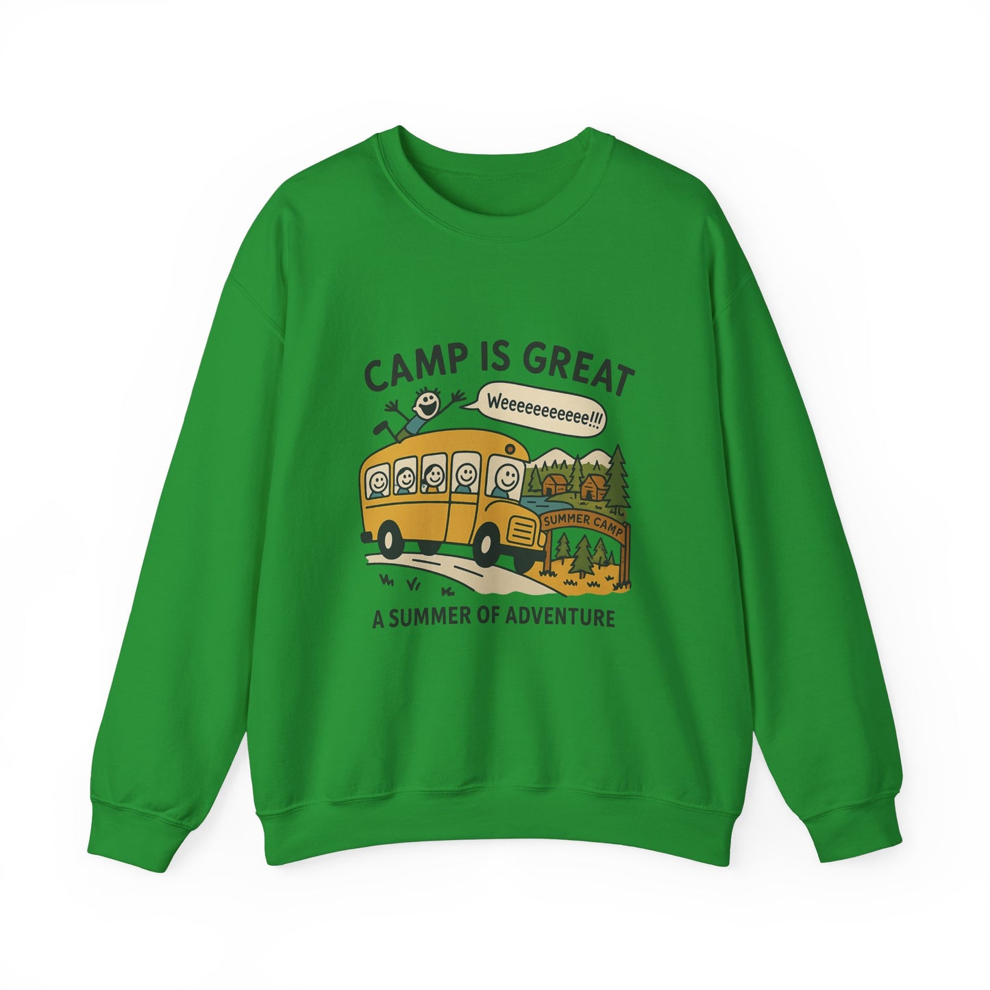 Unisex Heavy Blend™ Crewneck Sweatshirt Bus