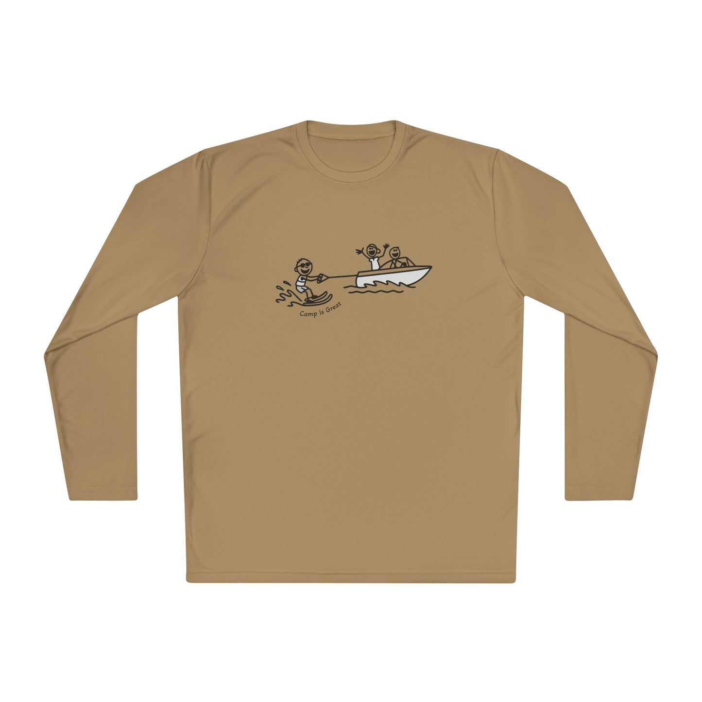 Unisex Lightweight Long Sleeve Tee Waterski