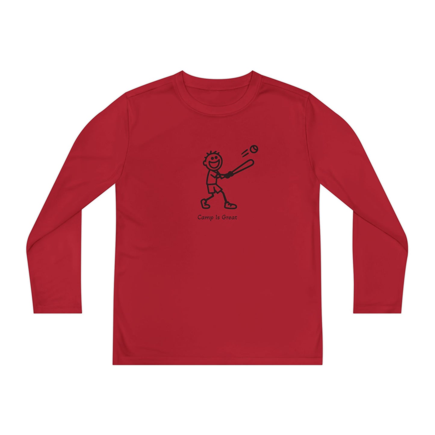 Youth Long Sleeve Competitor Tee Baseball