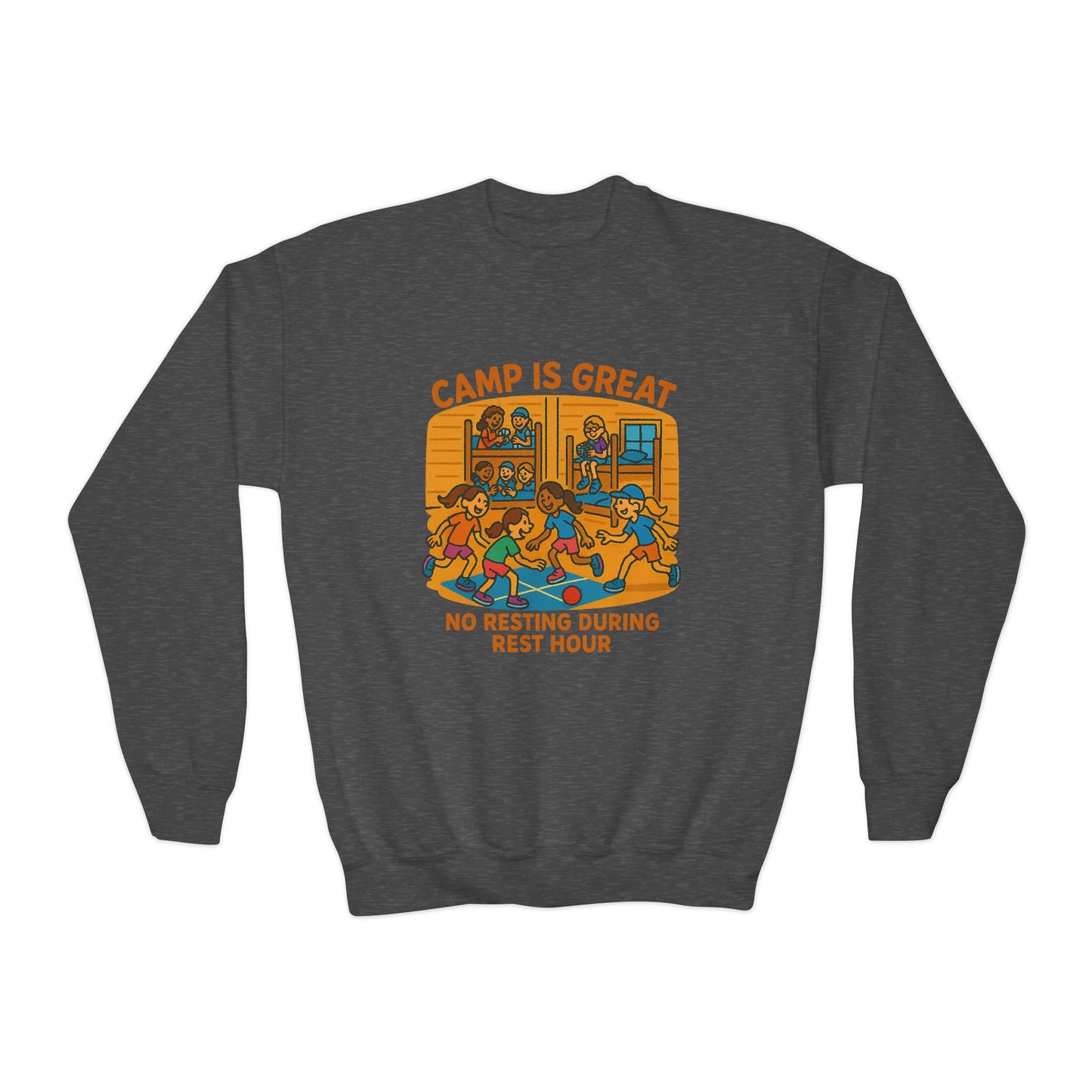 Youth Crewneck Sweatshirt Rest Hour