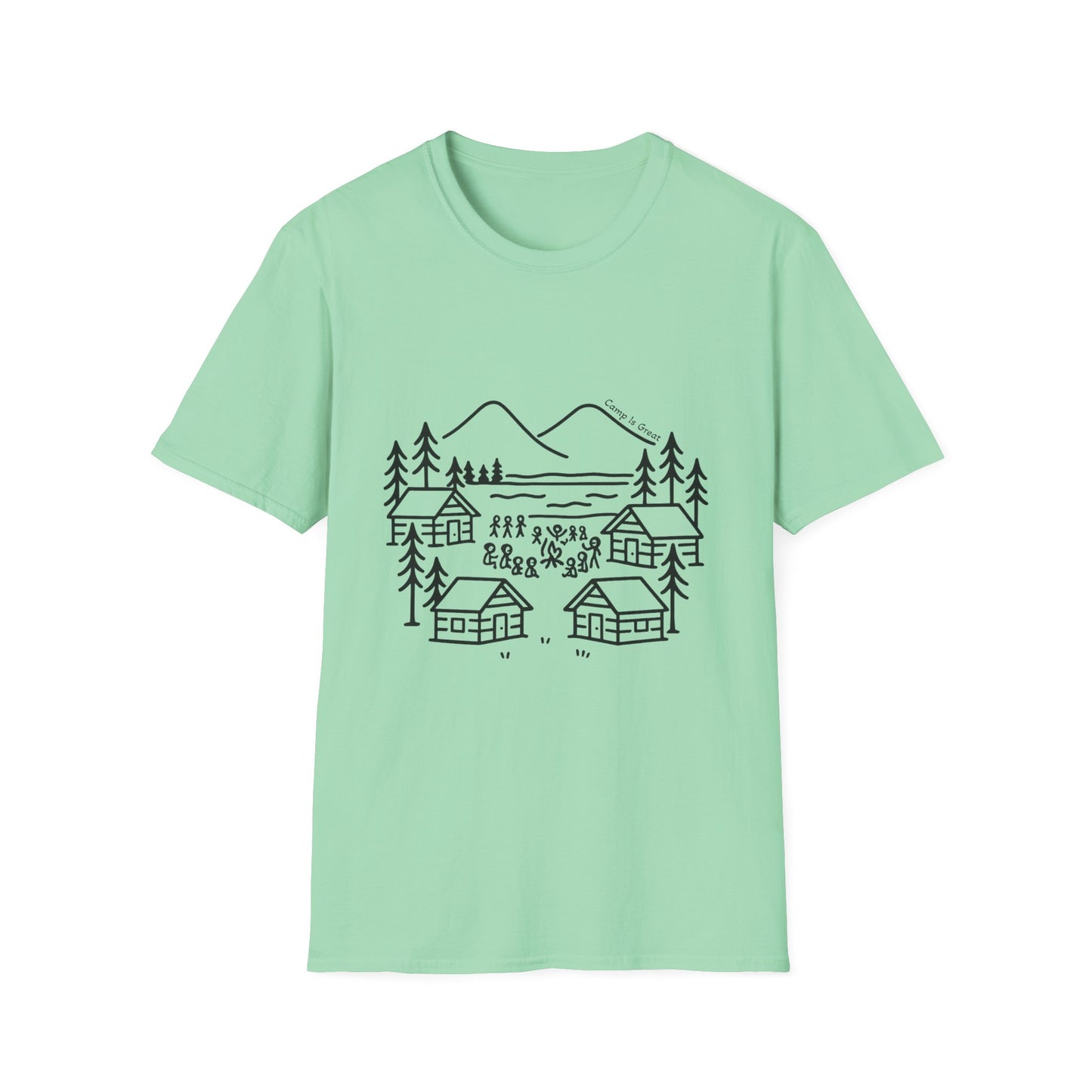 Unisex Softstyle T-Shirt Landscape