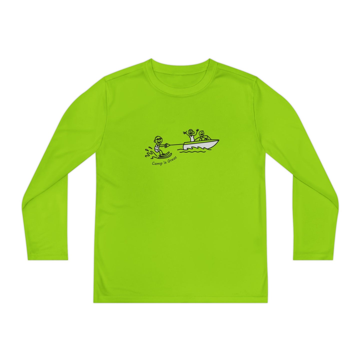 Youth Long Sleeve Competitor Tee Waterski