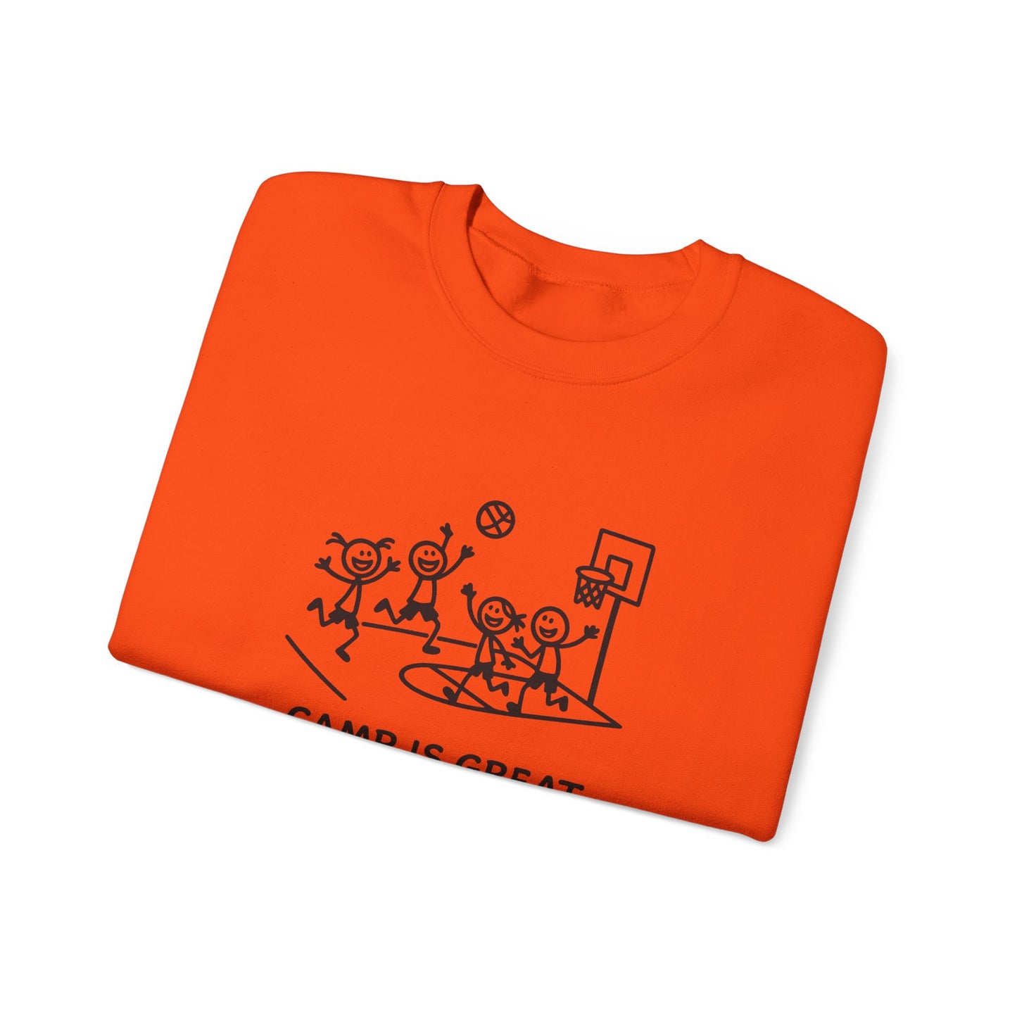 Unisex Heavy Blend™ Crewneck Sweatshirt Basketball