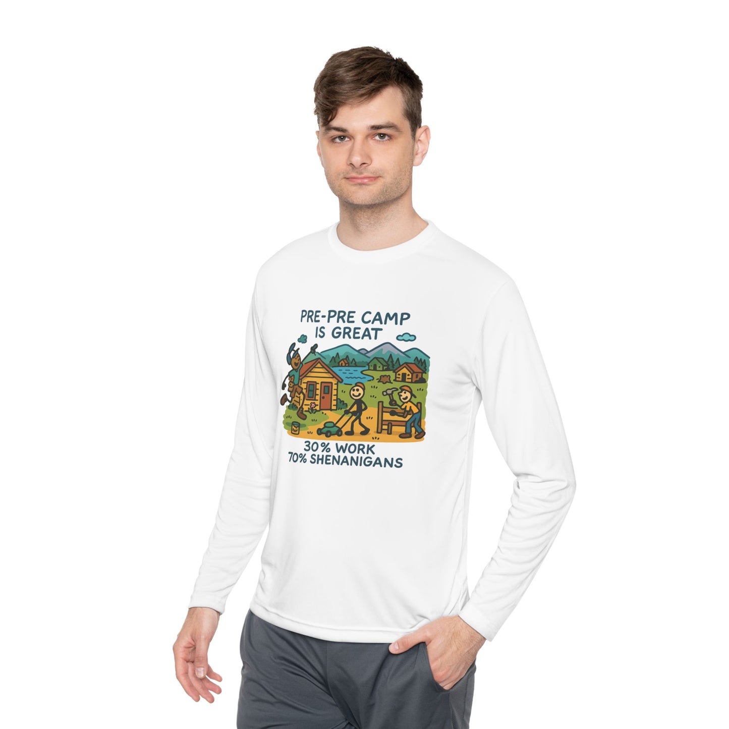 Unisex Lightweight Long Sleeve Tee Pre-Pre-Camp