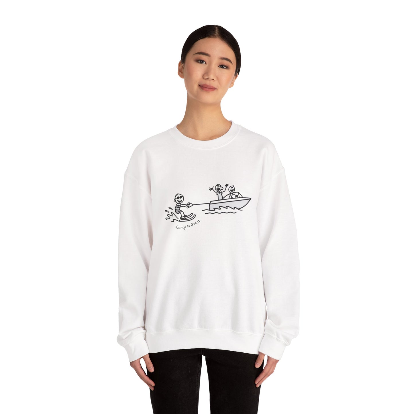 Unisex Heavy Blend™ Crewneck Sweatshirt Waterski