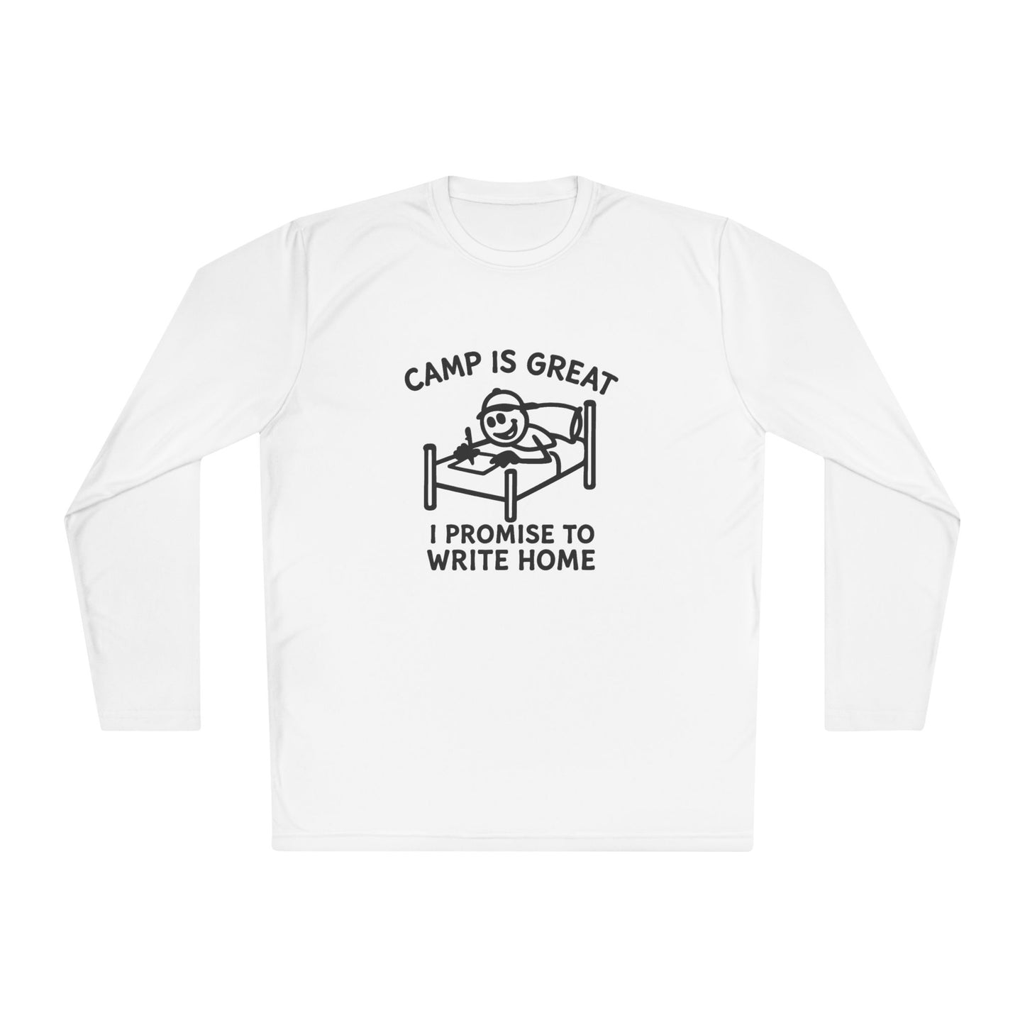 Unisex Lightweight Long Sleeve Tee Write Home