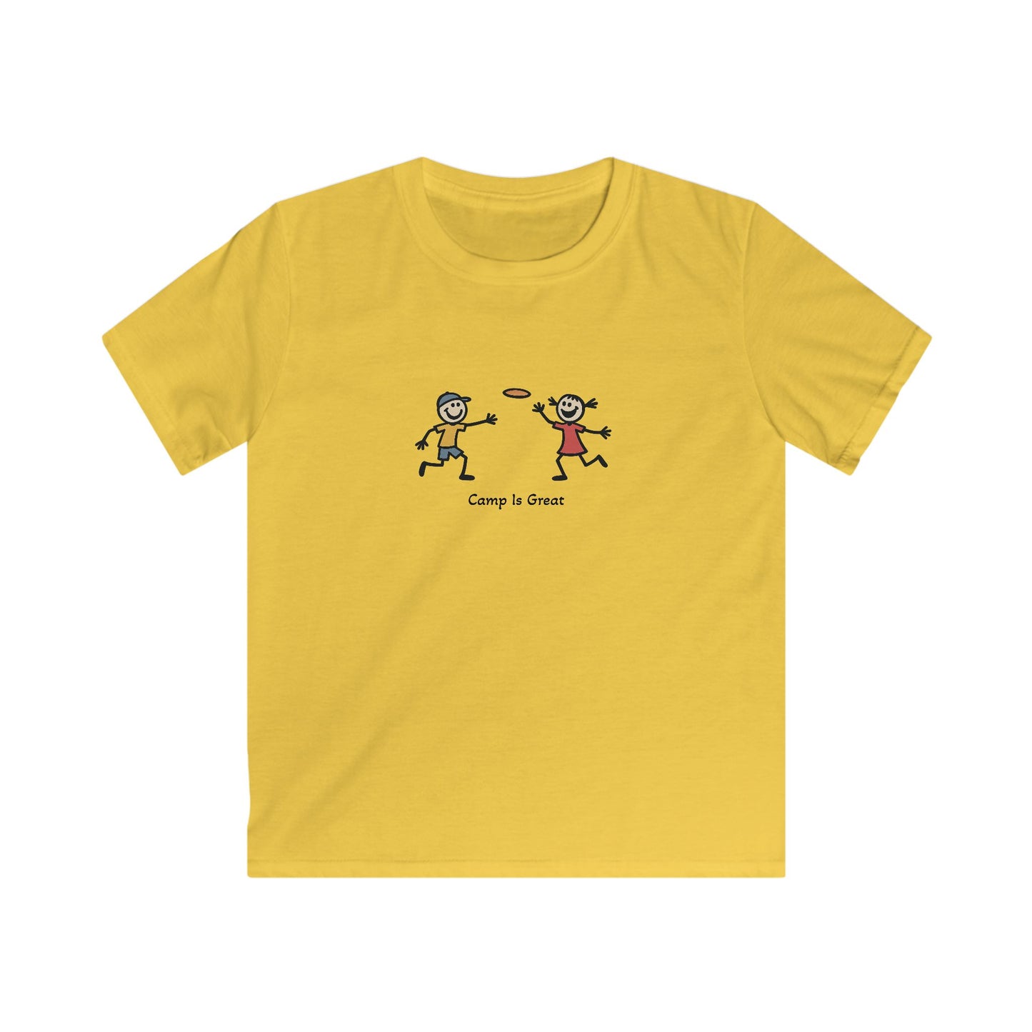 Kids Softstyle Tee Frisbee