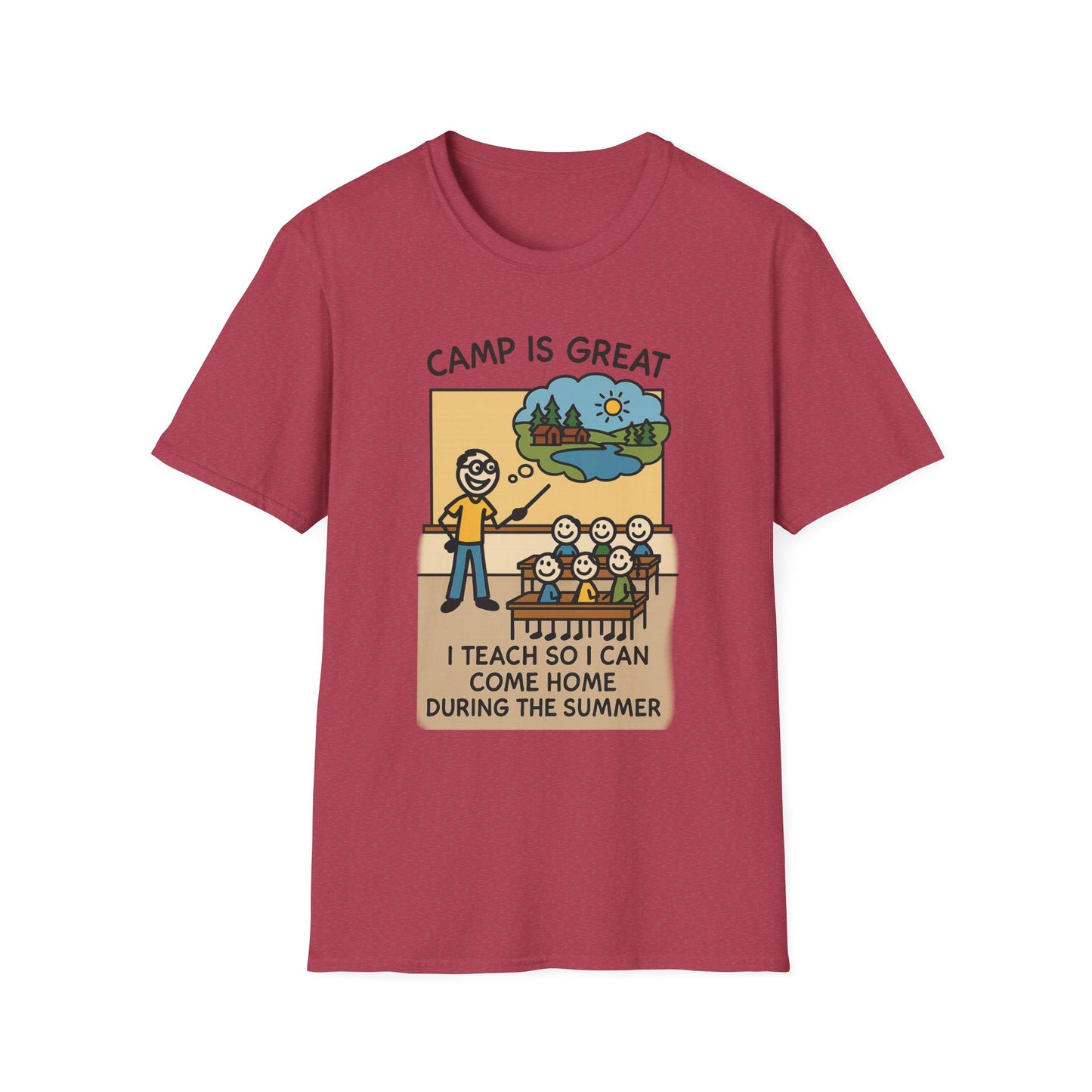 Unisex Softstyle T-Shirt Teacher