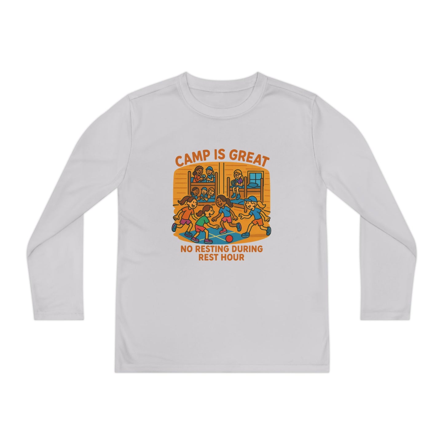 Youth Long Sleeve Competitor Tee Rest Hour