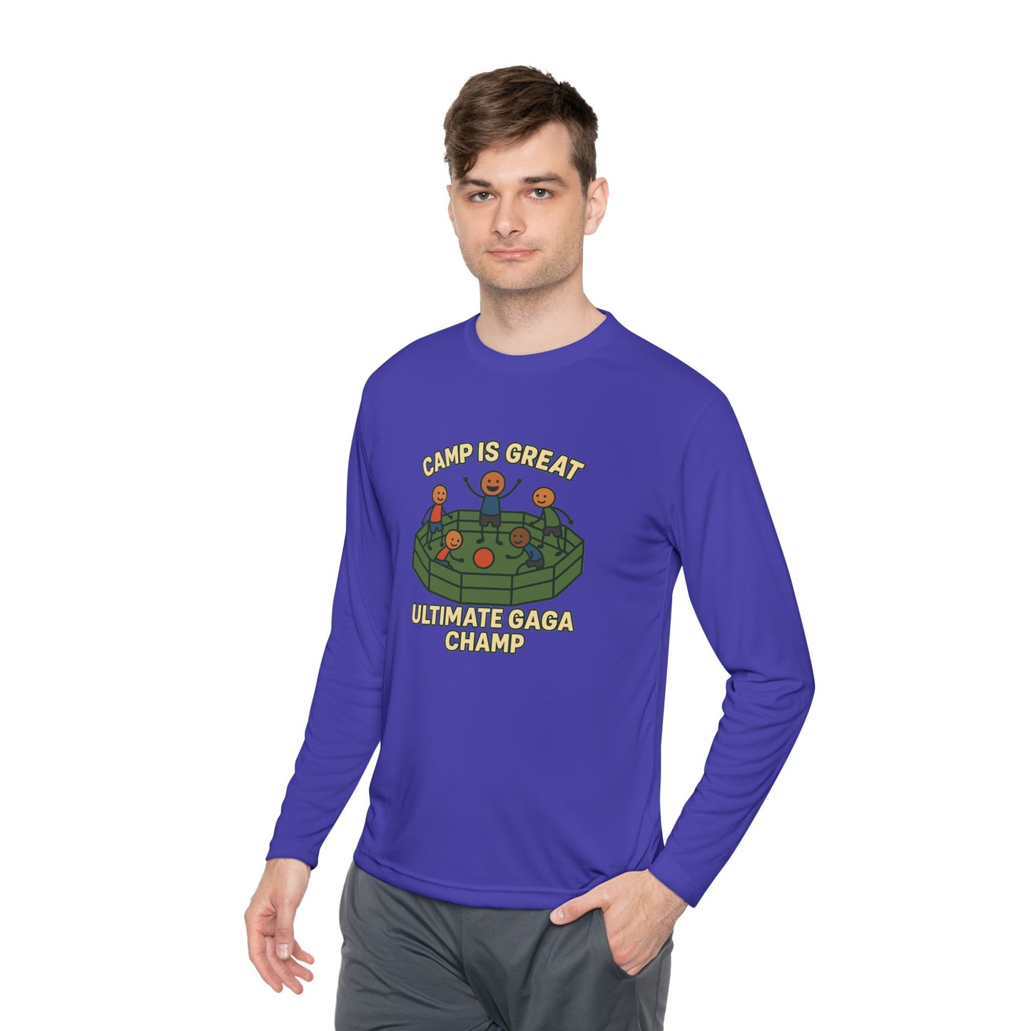 Unisex Lightweight Long Sleeve Tee Ga Champ