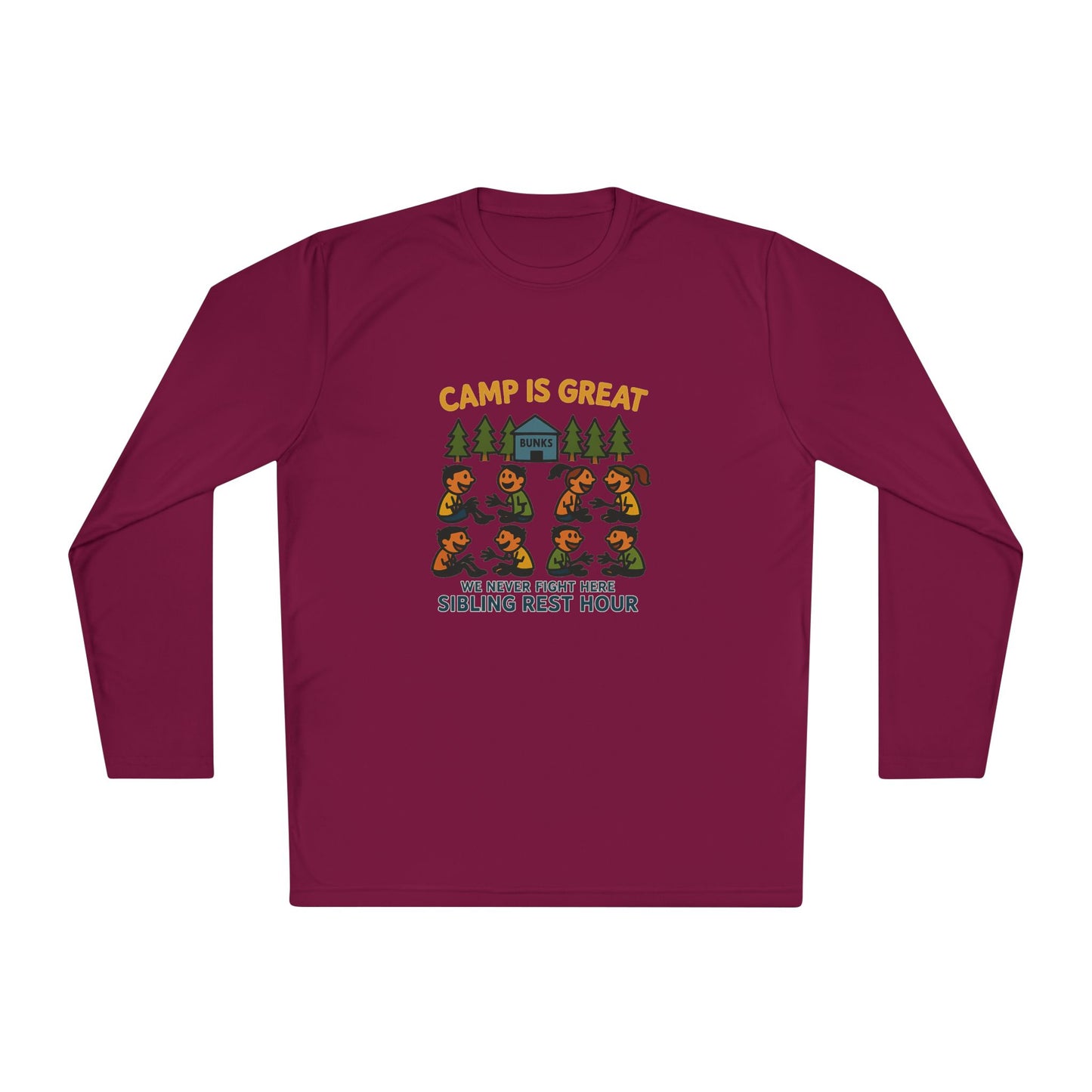 Unisex Lightweight Long Sleeve Tee Sibling Rest Hour
