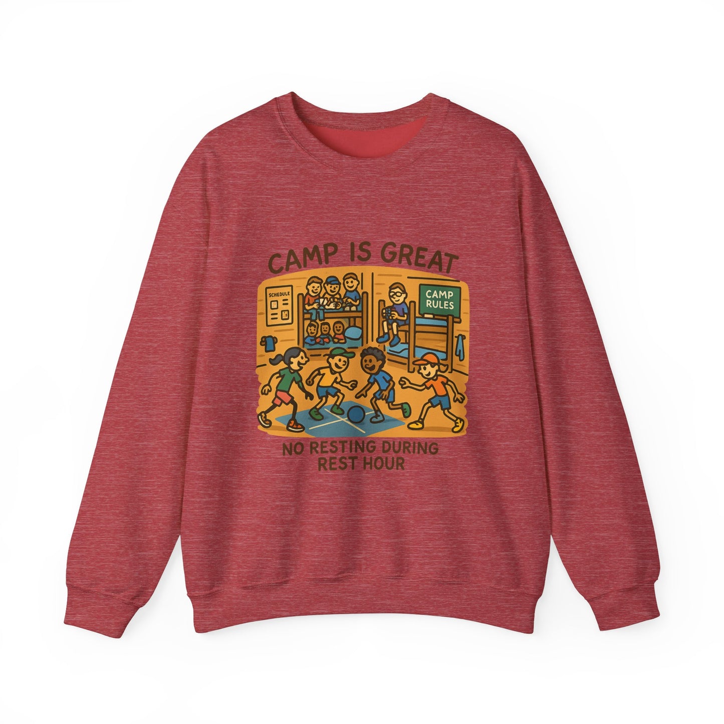 Unisex Heavy Blend™ Crewneck Sweatshirt Rest Hour
