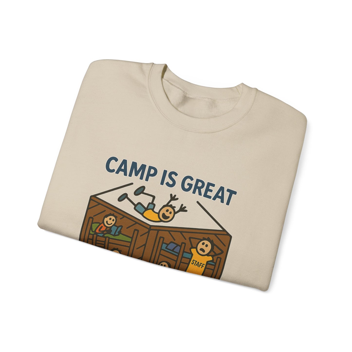 Unisex Heavy Blend™ Crewneck Sweatshirt Typical Day in the Cabin