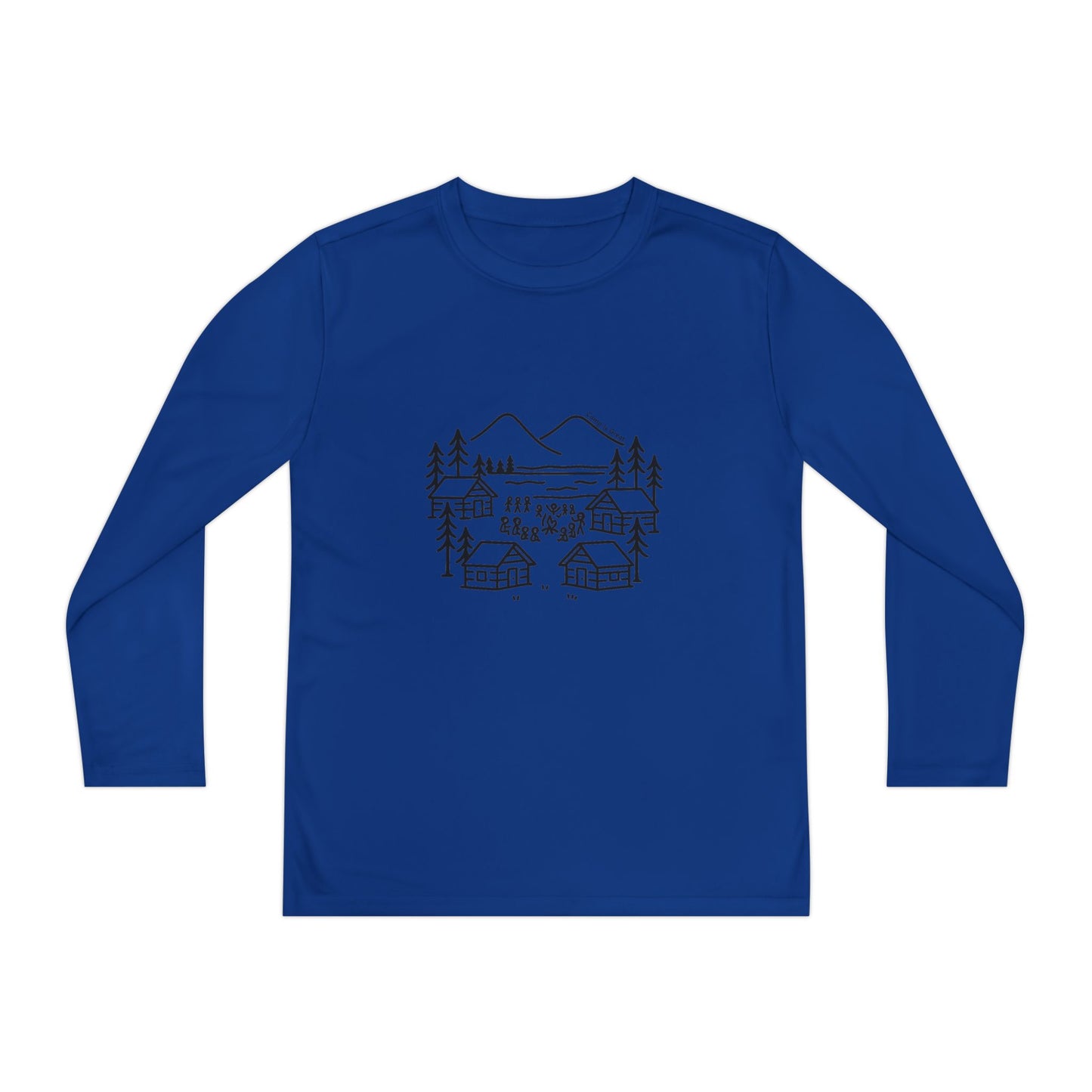 Youth Long Sleeve Competitor Tee Landscape