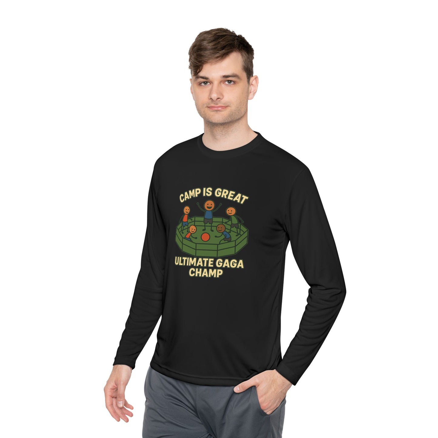 Unisex Lightweight Long Sleeve Tee Ga Champ