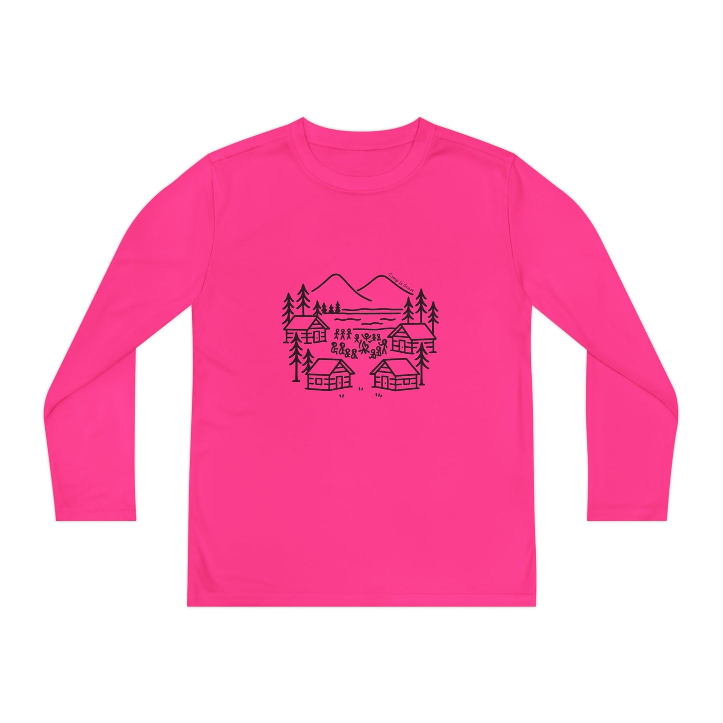 Youth Long Sleeve Competitor Tee Landscape