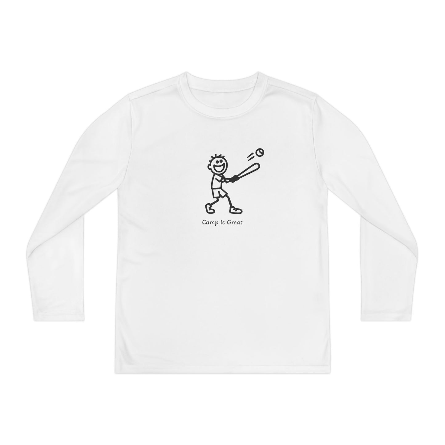 Youth Long Sleeve Competitor Tee Baseball