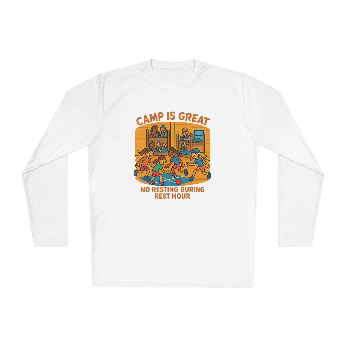 Unisex Lightweight Long Sleeve Tee Rest Hour