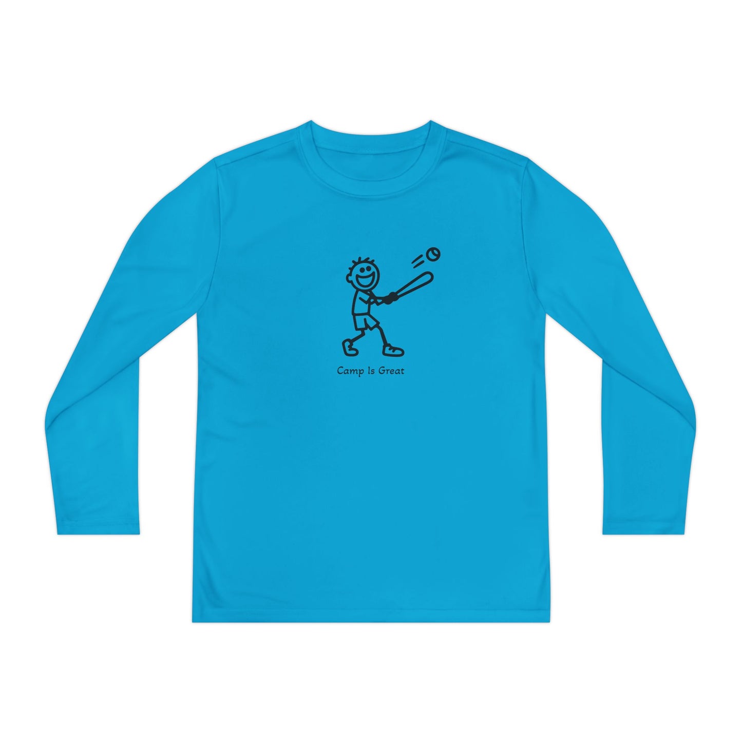 Youth Long Sleeve Competitor Tee Baseball