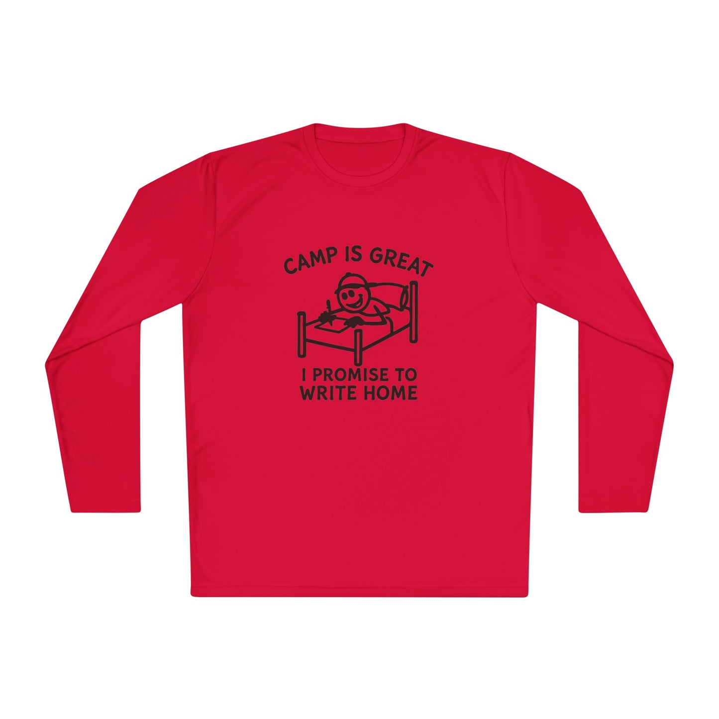 Unisex Lightweight Long Sleeve Tee Write Home