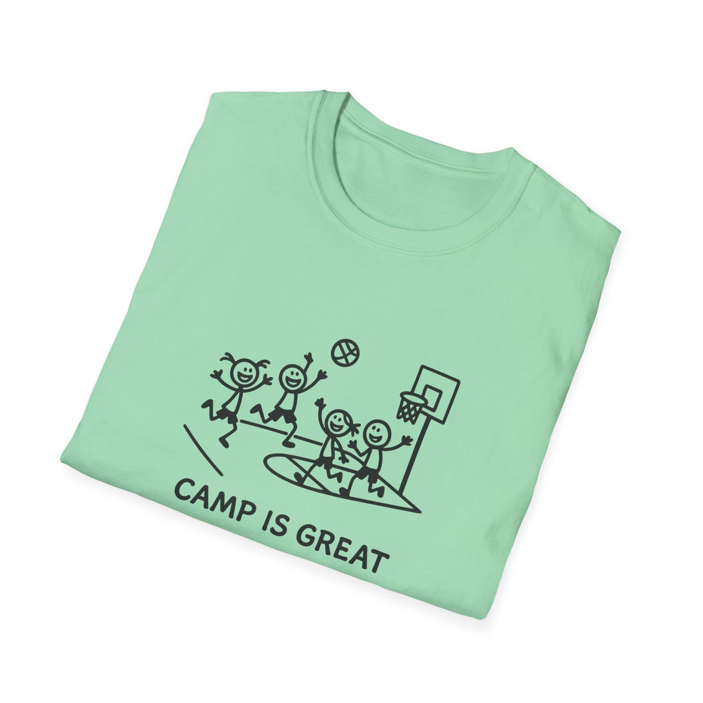 Unisex Softstyle T-Shirt Basketball