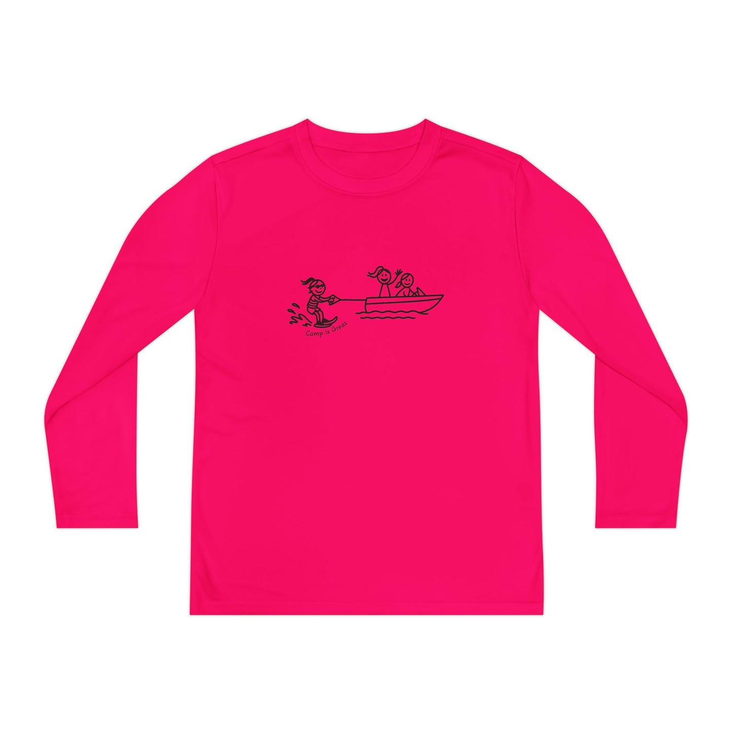 Youth Long Sleeve Competitor Tee Waterski