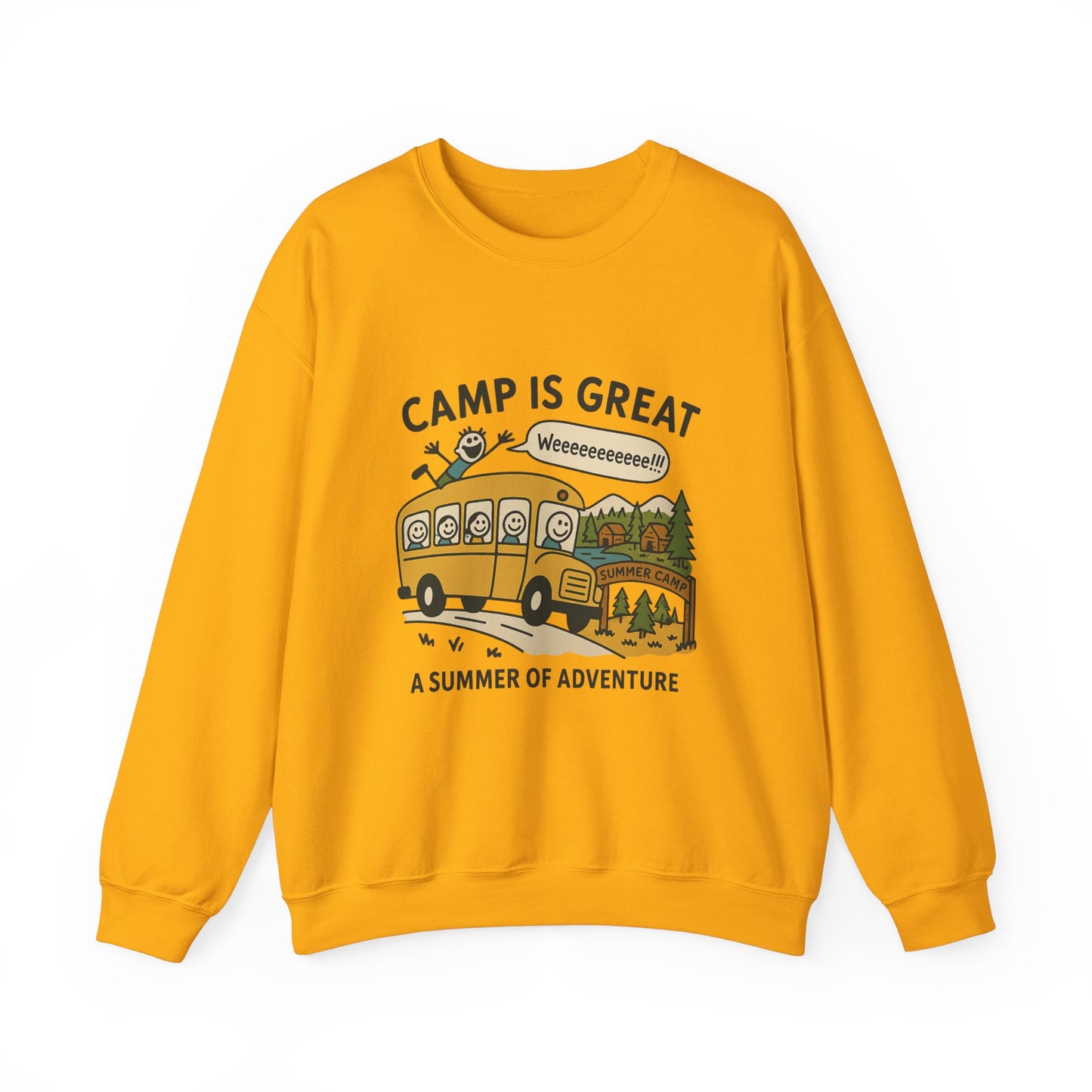Unisex Heavy Blend™ Crewneck Sweatshirt Bus