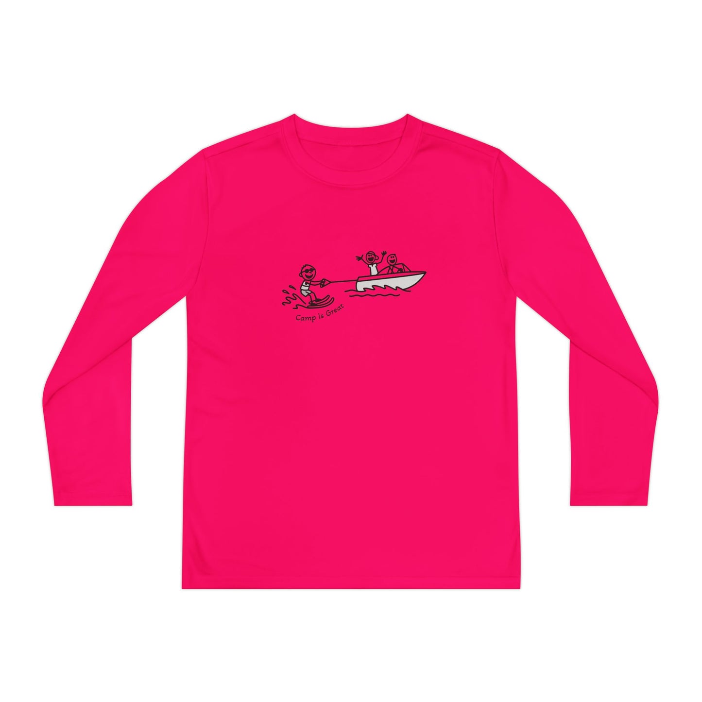 Youth Long Sleeve Competitor Tee Waterski
