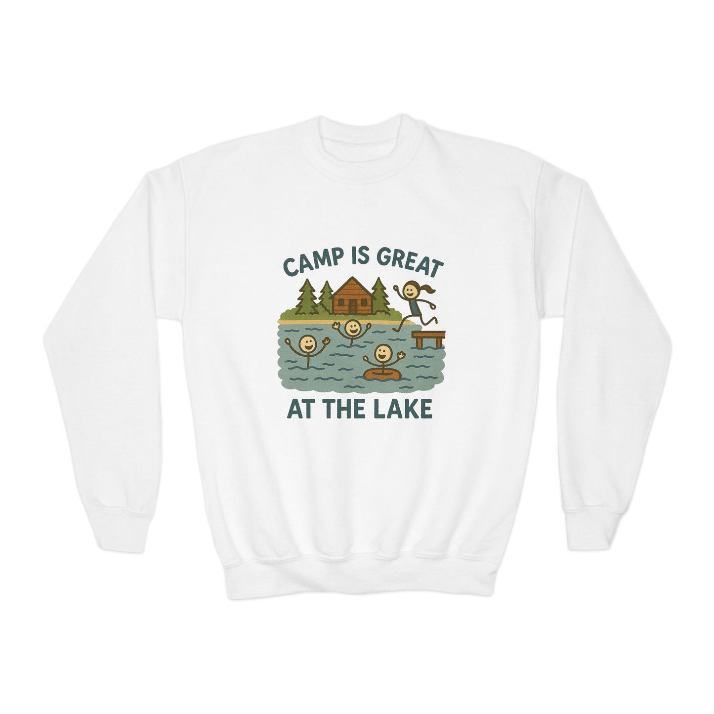 Youth Crewneck Sweatshirt Lake