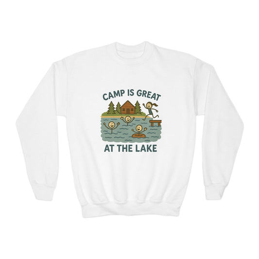 Youth Crewneck Sweatshirt Lake