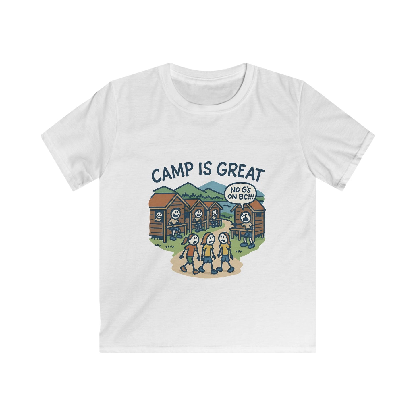 Kids Softstyle Tee No G's on BC