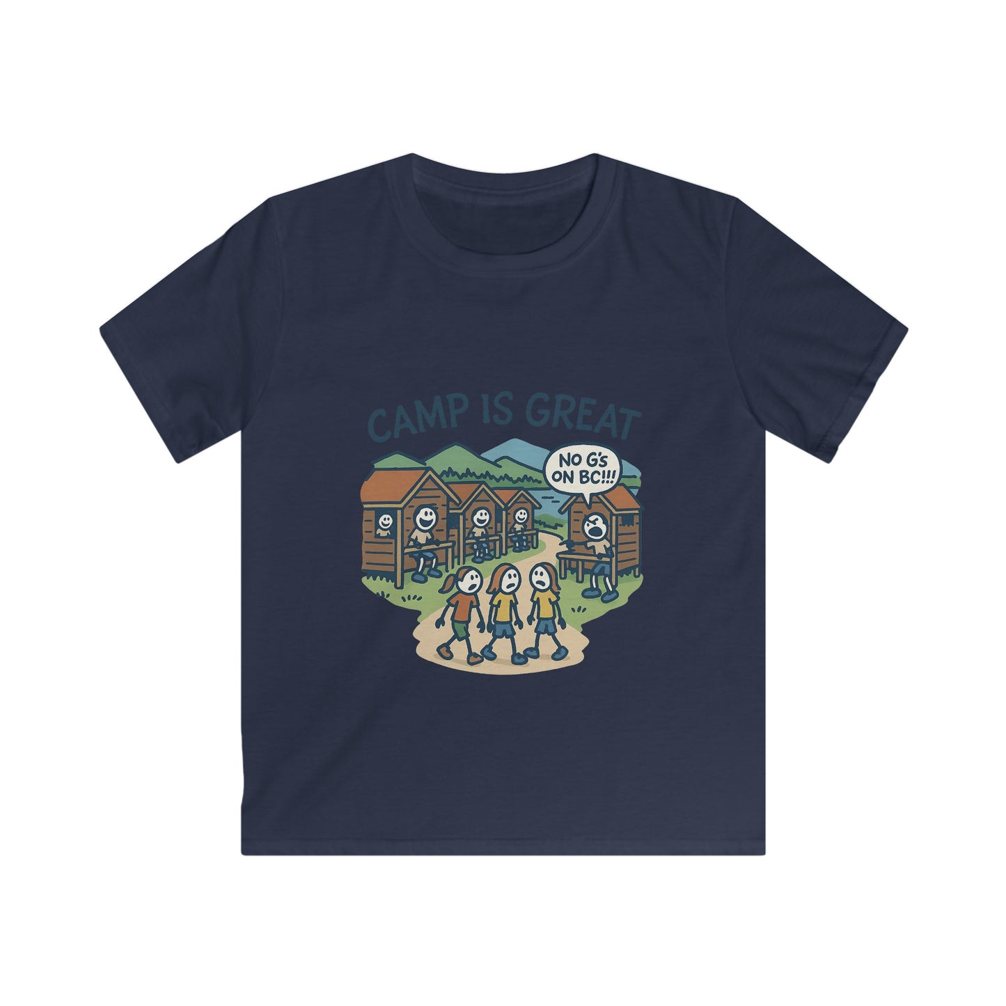 Kids Softstyle Tee No G's on BC