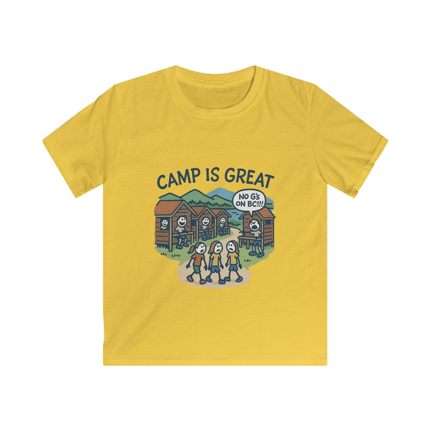 Kids Softstyle Tee No G's on BC