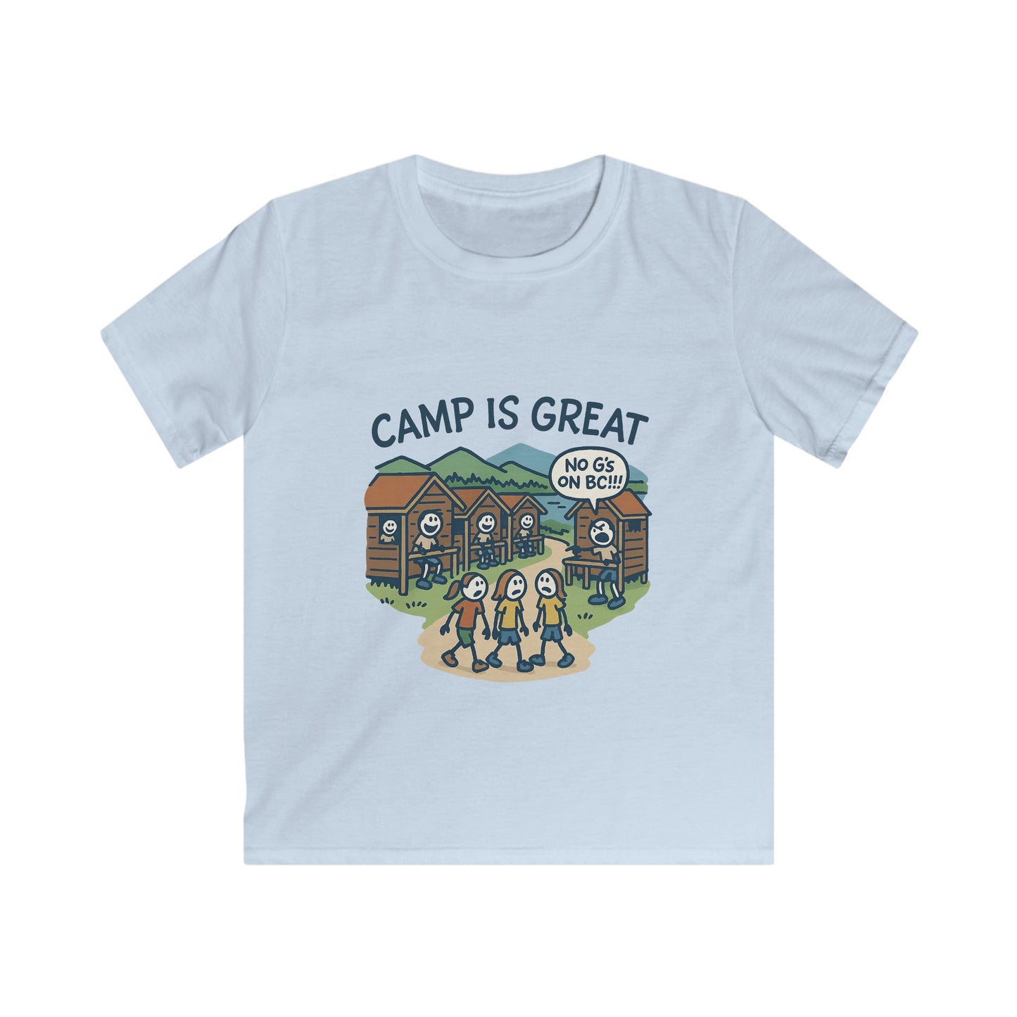 Kids Softstyle Tee No G's on BC