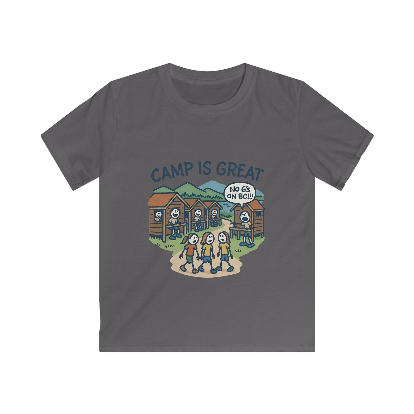 Kids Softstyle Tee No G's on BC