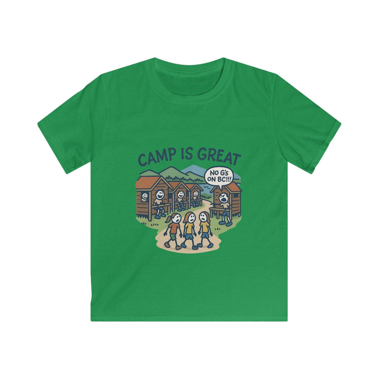 Kids Softstyle Tee No G's on BC
