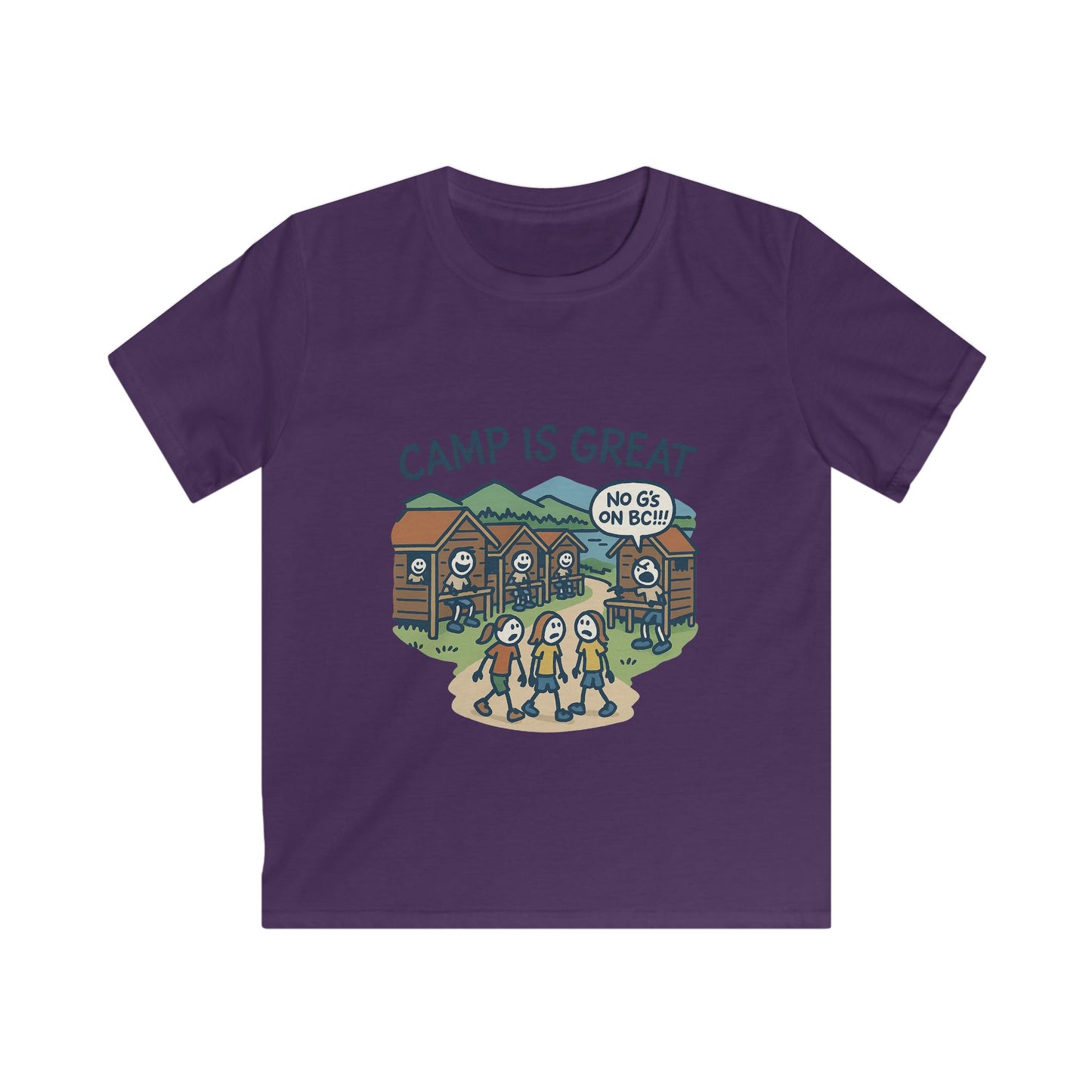 Kids Softstyle Tee No G's on BC