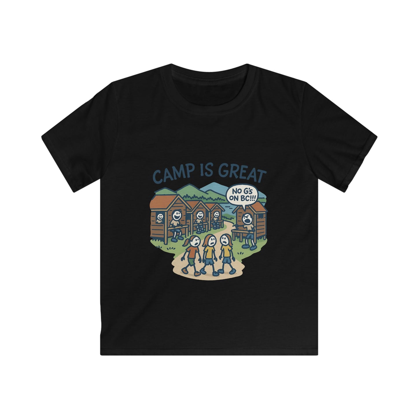 Kids Softstyle Tee No G's on BC