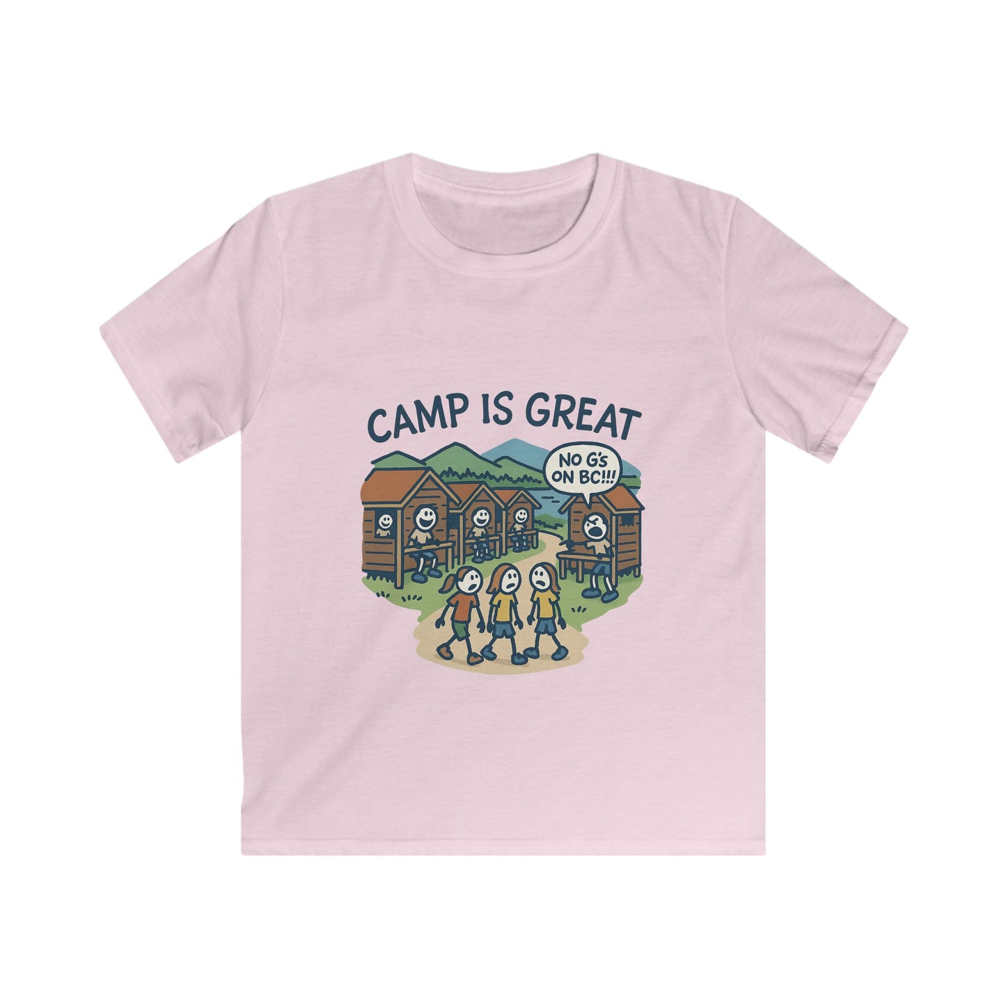 Kids Softstyle Tee No G's on BC