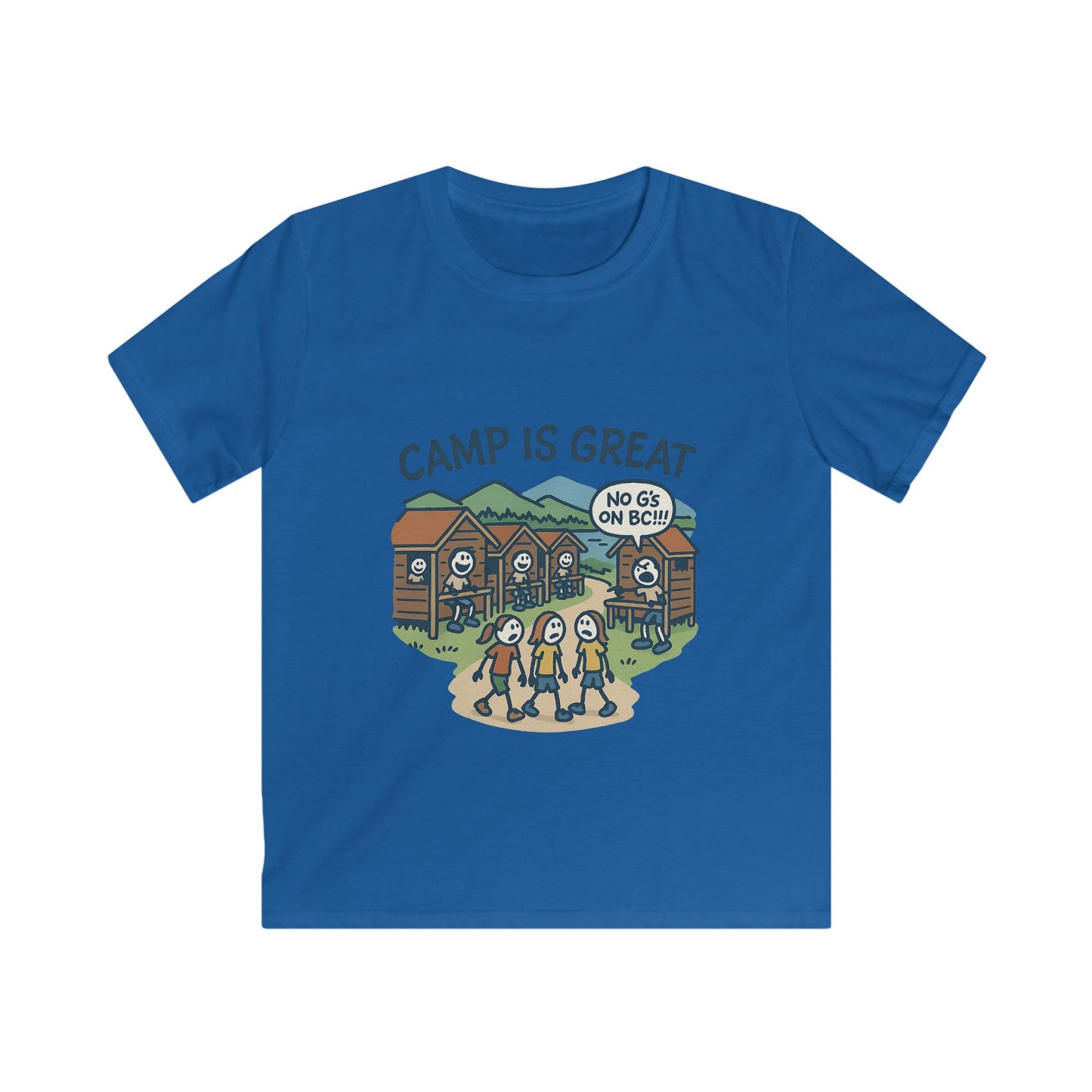 Kids Softstyle Tee No G's on BC