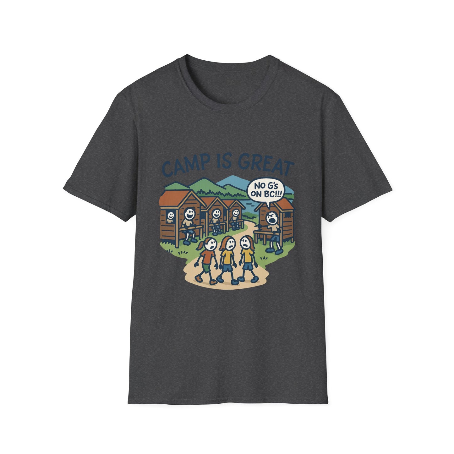 Unisex Softstyle T-Shirt No G's on BC