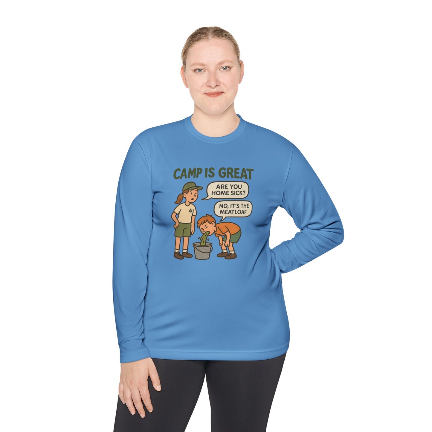 Unisex Lightweight Long Sleeve Tee Meatloaf